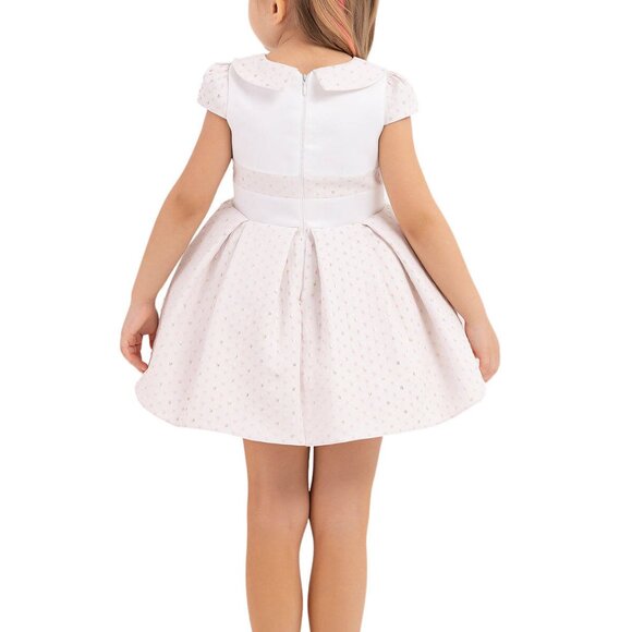 Baby Girl Sweet Sparkle Bow Dress - Picture 4 of 4